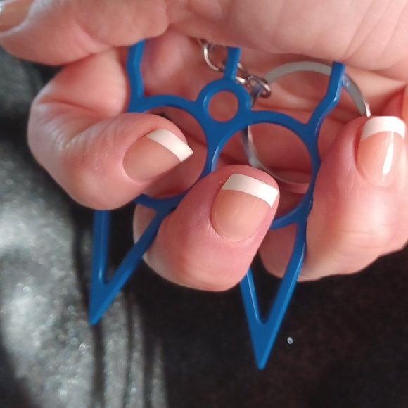 Safety kittypup keychain BLUE - Picture 4 of 4